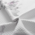 Soft High Fully Polyester Yarn Knitted Jacquard Mattress Fabric